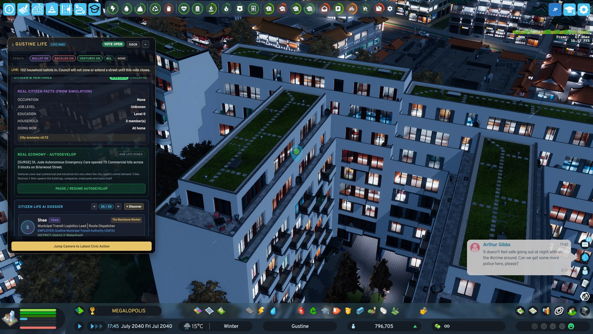 Step 3 - Real Citizen Facts & Autodevelop Surge